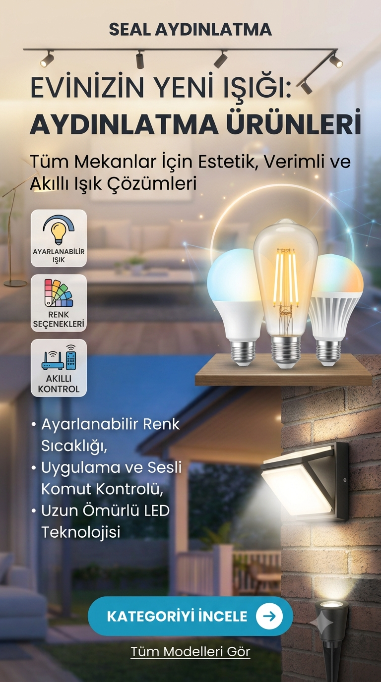 Aydınlatma Ürünleri Kategorisine Gider