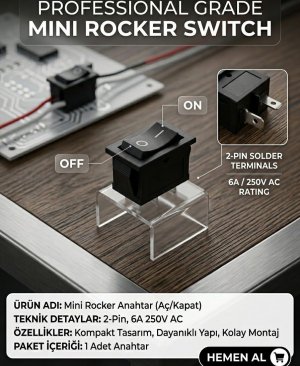Fantom Pratic-S P 1200 dik süpürgeler için uyumlu açma kapama düğmesi