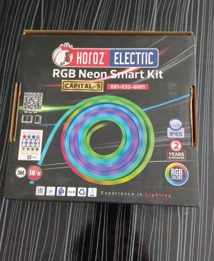 Horoz RGB Şerit Led Neon Smart Kit(Sese Duyarlı) 5Mt